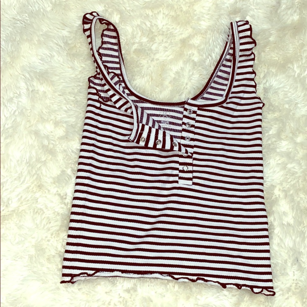 Black and white tank
